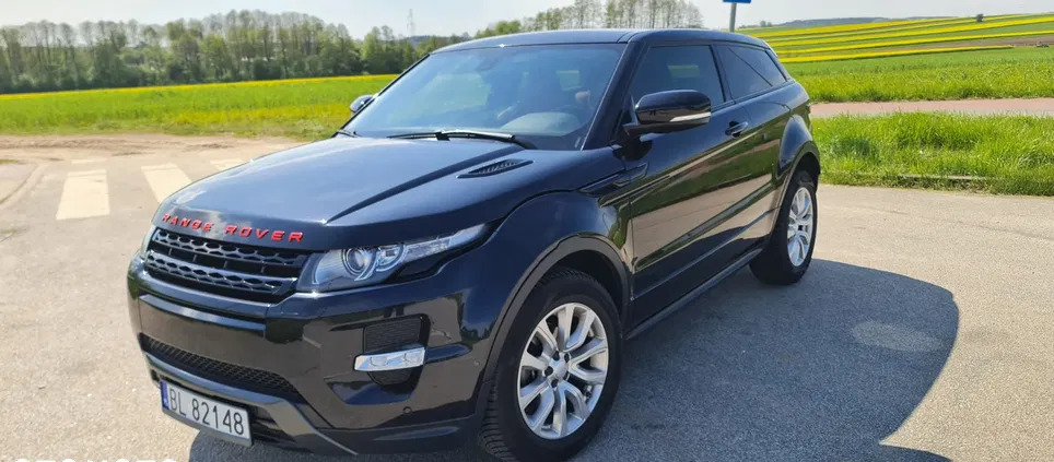 land rover Land Rover Range Rover Evoque cena 82500 przebieg: 76000, rok produkcji 2011 z Łomża